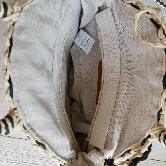 B o h o | Sole Society Round Wicker Purse/Bag - Picture 8 of 14